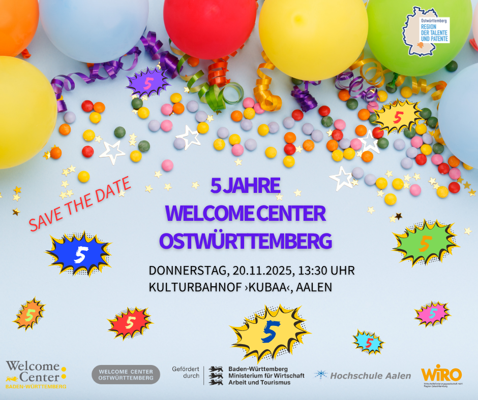 5 Jahre Welcome Center Ostwürttemberg - Jubiläumsveranstaltung